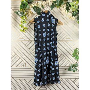 Reformation | Floral High Neck Dress